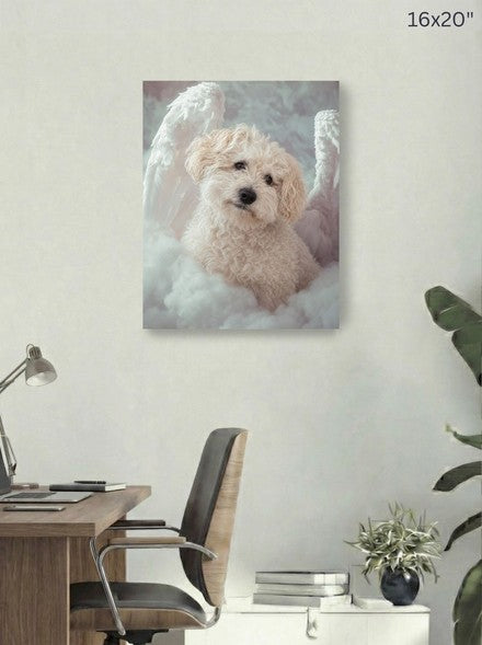 Canvas 16x20 room mockup