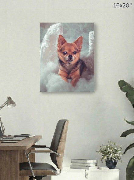 Canvas 16x20 room mockup