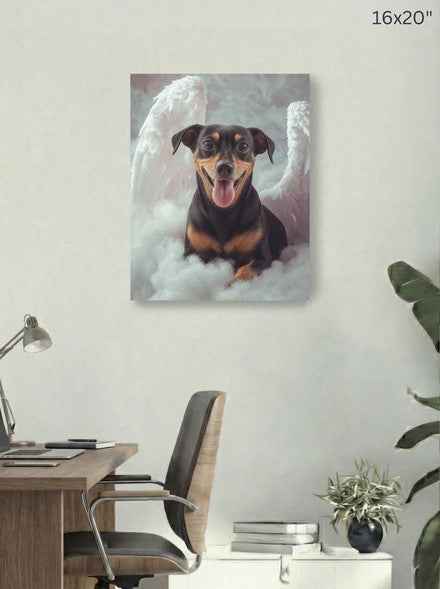 Canvas 16x20 room mockup