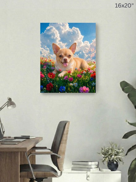 Canvas 16x20 room mockup