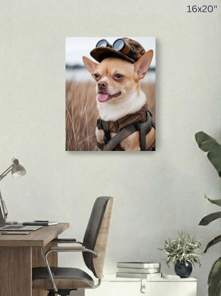 Canvas 16x20 room mockup