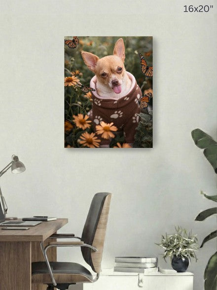 Canvas 16x20 room mockup