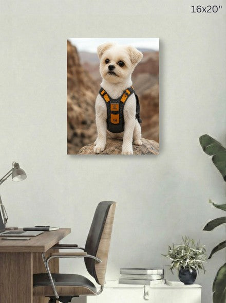 Canvas 16x20 room mockup
