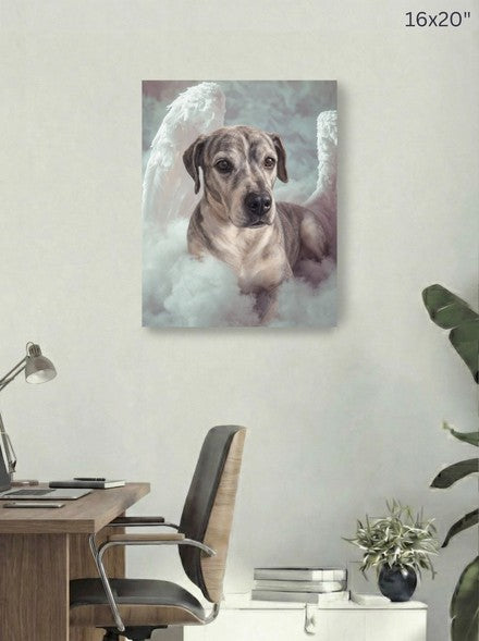 Canvas 16x20 room mockup