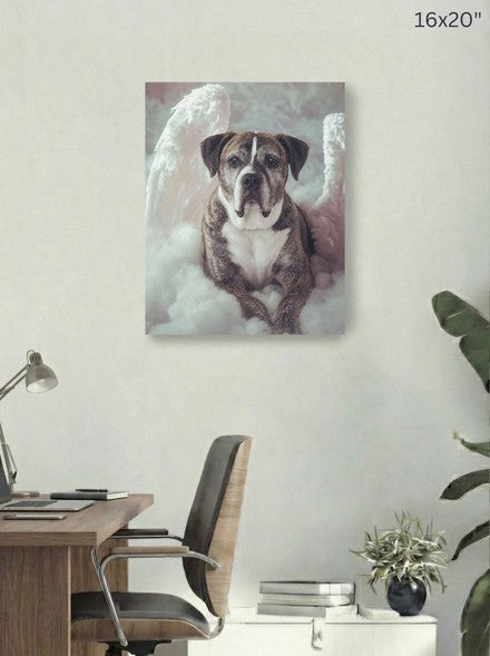Canvas 16x20 room mockup