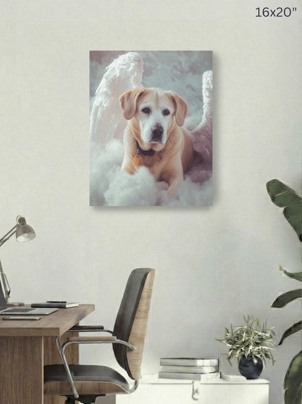 Canvas 16x20 room mockup