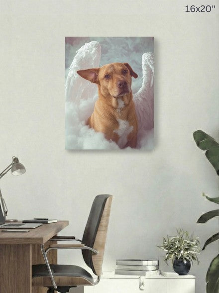 Canvas 16x20 room mockup