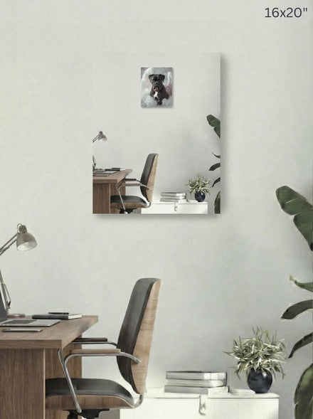 Canvas 16x20 room mockup