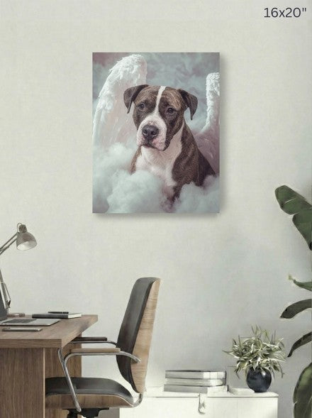 Canvas 16x20 room mockup