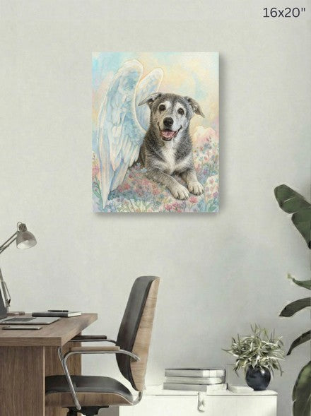 Canvas 16x20 room mockup