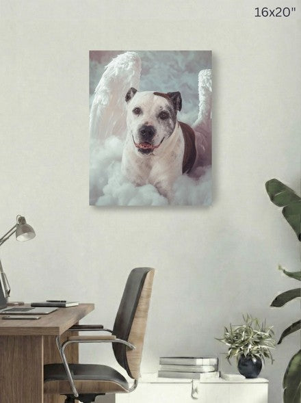 Canvas 16x20 room mockup