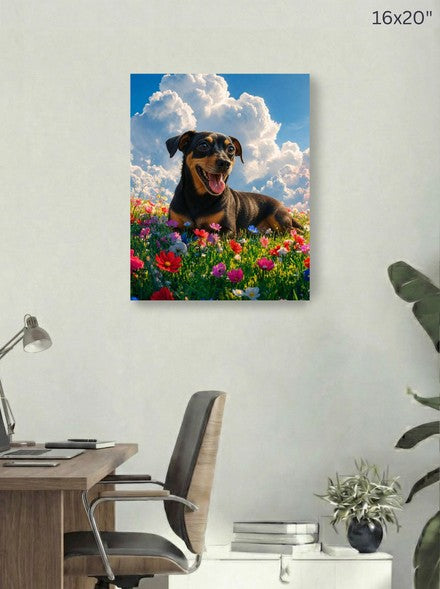 Canvas 16x20 room mockup