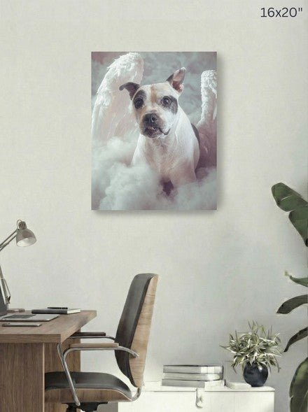 Canvas 16x20 room mockup