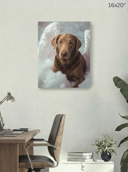 Canvas 16x20 room mockup