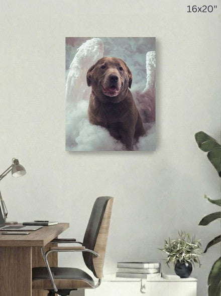 Canvas 16x20 room mockup