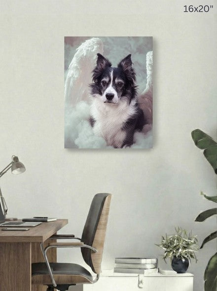 Canvas 16x20 room mockup