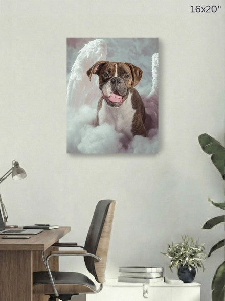 Canvas 16x20 room mockup
