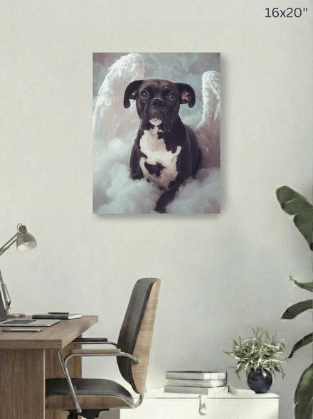 Canvas 16x20 room mockup