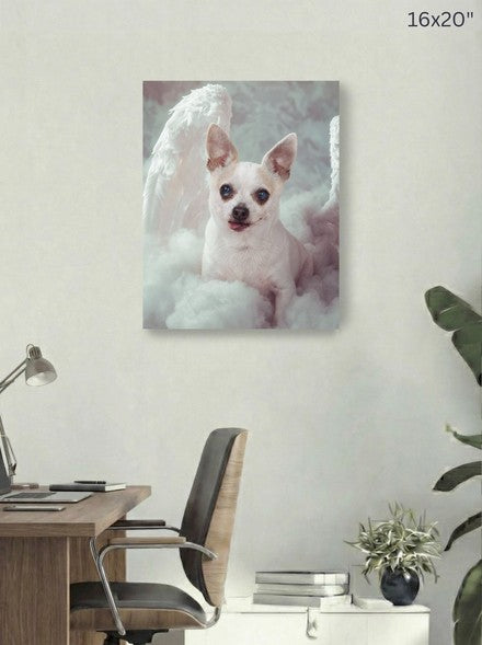 Canvas 16x20 room mockup