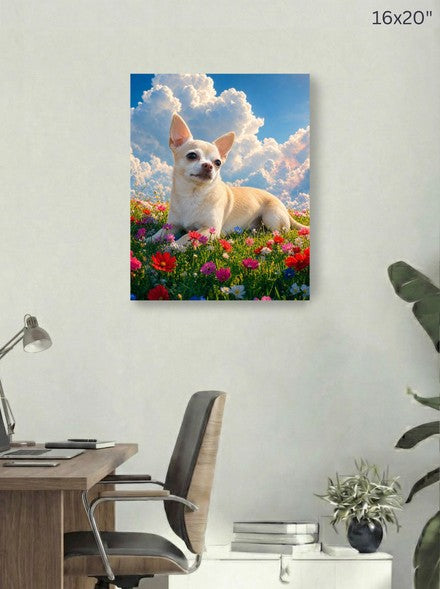 Canvas 16x20 room mockup