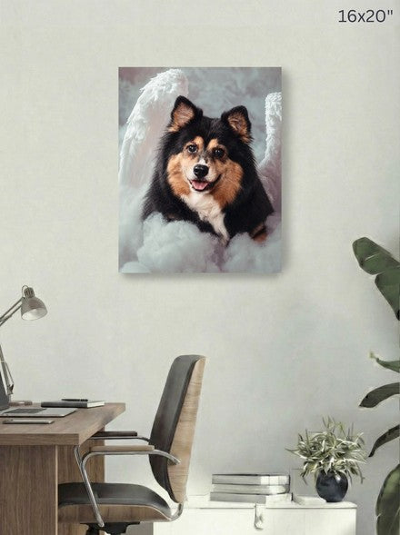 Canvas 16x20 room mockup