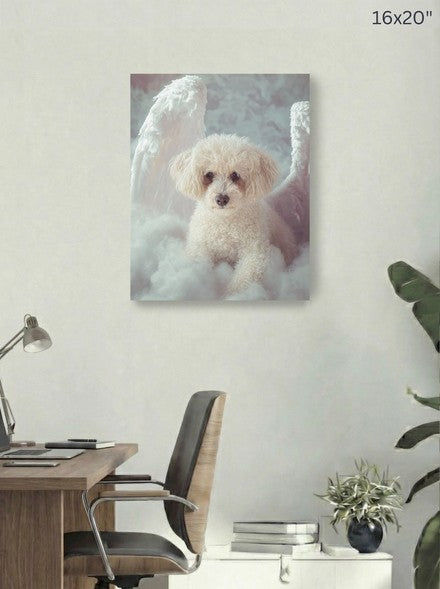 Canvas 16x20 room mockup
