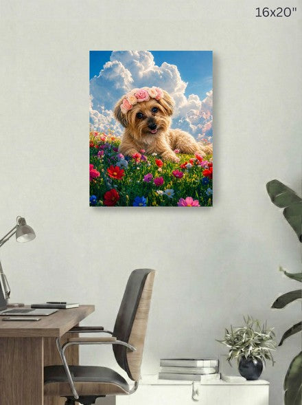 Canvas 16x20 room mockup