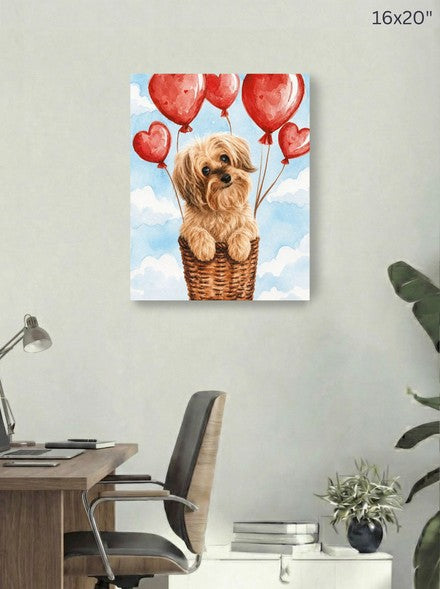 Canvas 16x20 room mockup