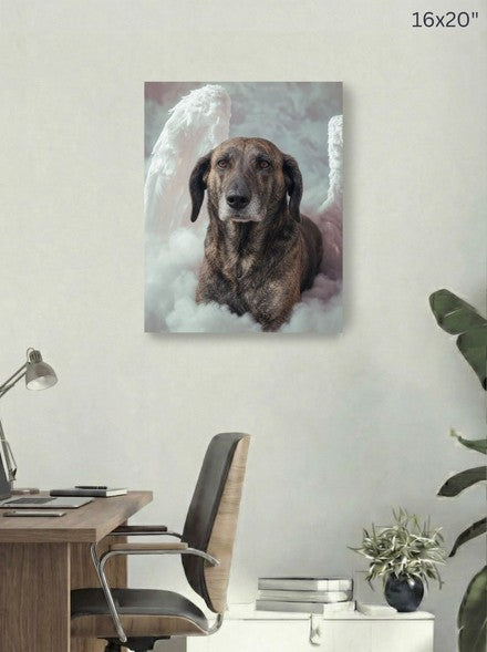 Canvas 16x20 room mockup