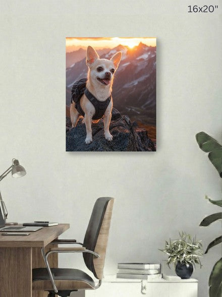 Canvas 16x20 room mockup