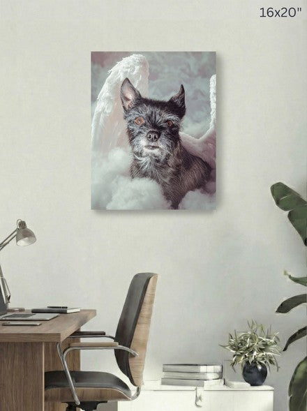 Canvas 16x20 room mockup