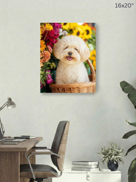Canvas 16x20 room mockup