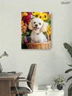 Canvas 16x20 room mockup