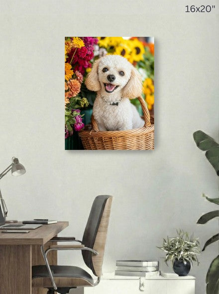 Canvas 16x20 room mockup