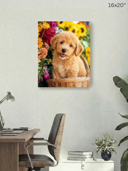 Canvas 16x20 room mockup