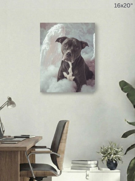 Canvas 16x20 room mockup
