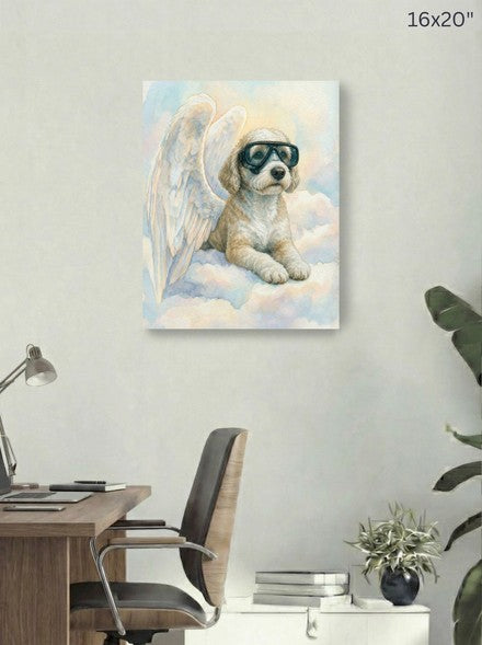 Canvas 16x20 room mockup