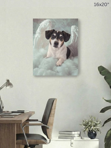 Canvas 16x20 room mockup