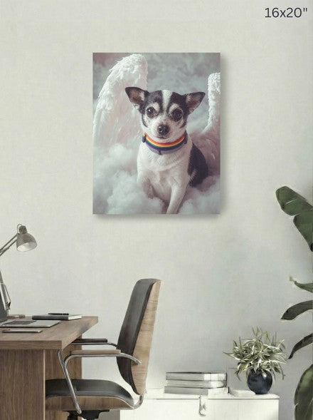 Canvas 16x20 room mockup