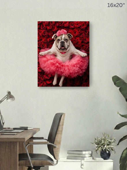 Canvas 16x20 room mockup
