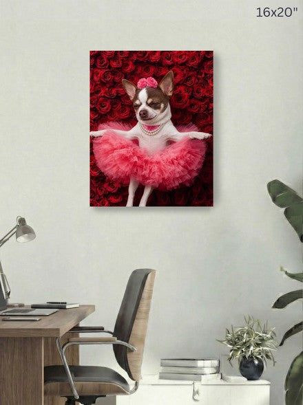 Canvas 16x20 room mockup