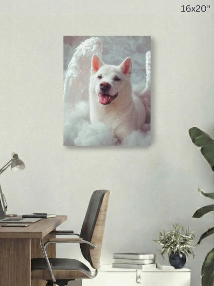 Canvas 16x20 room mockup