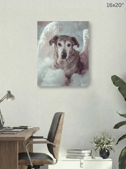 Canvas 16x20 room mockup