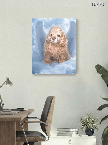 Canvas 16x20 room mockup