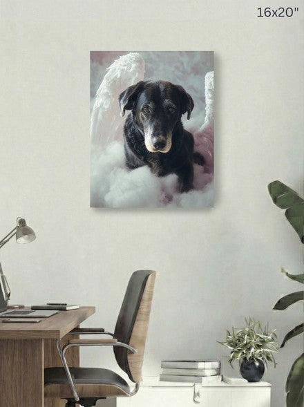 Canvas 16x20 room mockup
