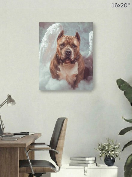 Canvas 16x20 room mockup