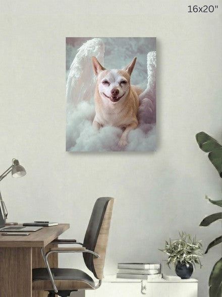 Canvas 16x20 room mockup