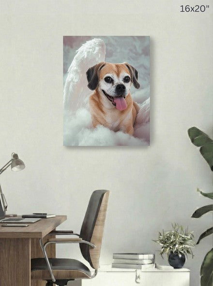 Canvas 16x20 room mockup