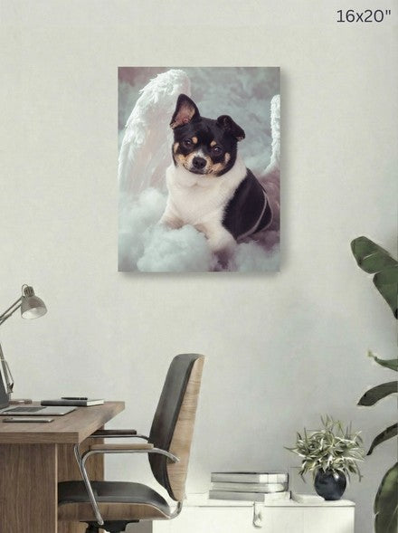 Canvas 16x20 room mockup