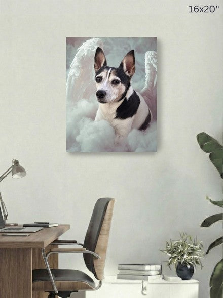Canvas 16x20 room mockup